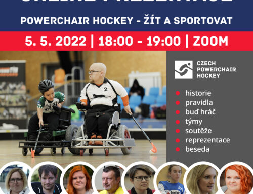 První online prezentace Powerchair Hockey